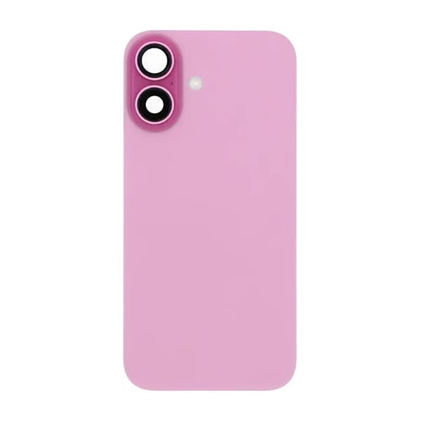 iPhone 16 Bagside Glas Komplet OEM - Lilla