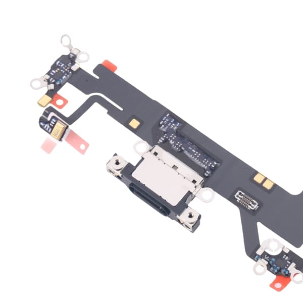 iPhone 16 Opladningsstik Flex Kabel Original Sort