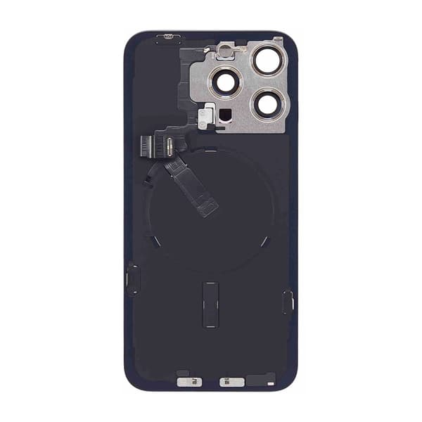 iPhone 15 Pro Max Bagcover Glas Original Blå