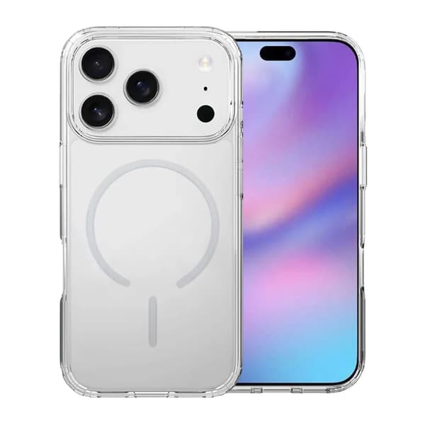MagSafe Cover til iPhone 17 Pro Max - Gennemsigtig