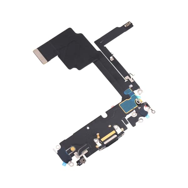 iPhone 15 Pro Max Laddkontakt med Flexkabel - Vit