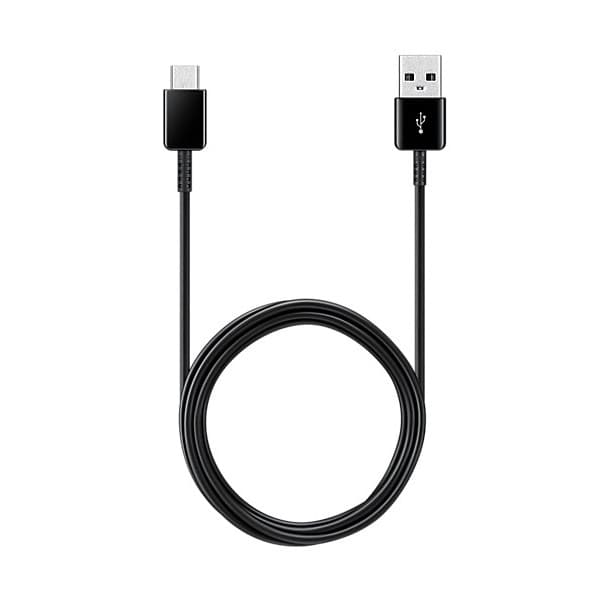 Samsung USB-A til USB-C kabel 2 stk., 1,5 m - Sort