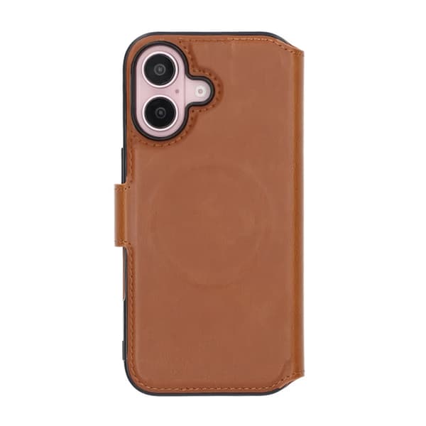 iPhone 16 Lompakkokotelo Rvelon - Ruskea