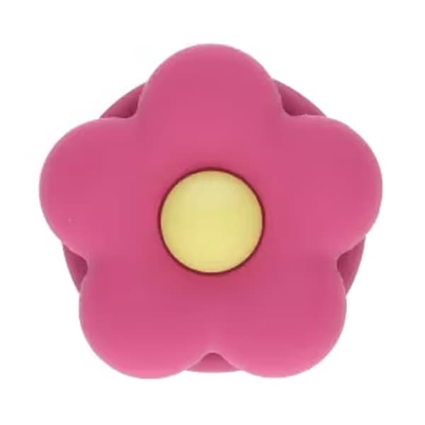 MagSafe Mobilgreb med Blomst - Dragefrugt pink
