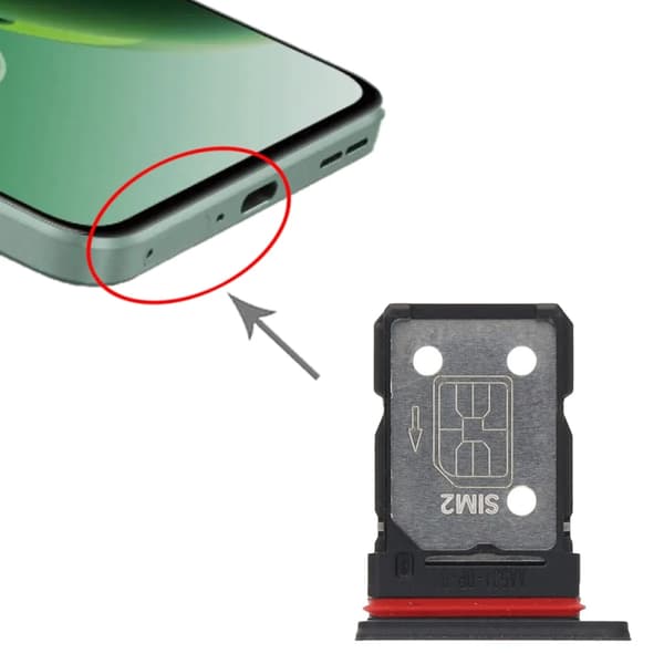 OnePlus Nord 3 5G SIM-kortholder - Sølv