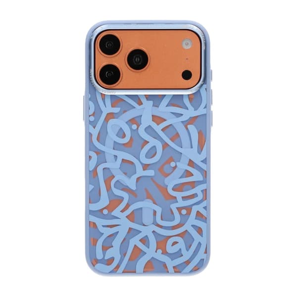 Graffiti Craft MagSafe Cover til iPhone 17 Pro Max Himmelblå
