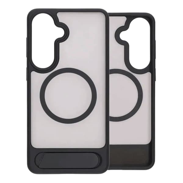 MagSafe-cover med stativ til Samsung Galaxy S26 Plus - Sort