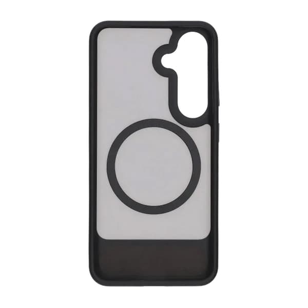 MagSafe-cover med stativ til Samsung Galaxy S25 - Sort