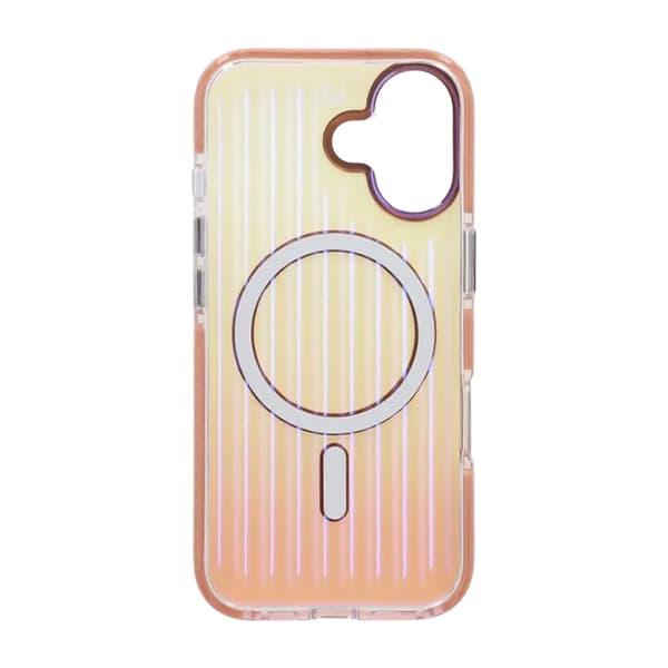 Mobilskal Korrugerad MagSafe för iPhone 17 - Roséguld