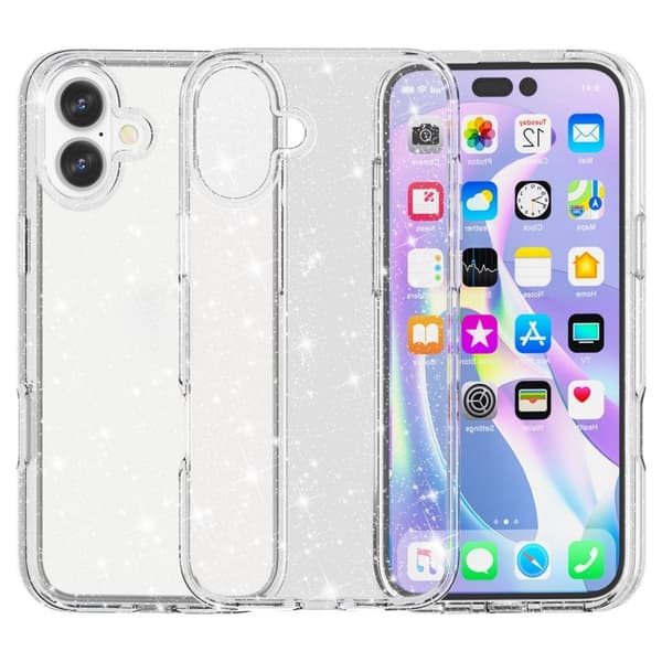 iPhone 16 puhelinkotelo - Valkoinen