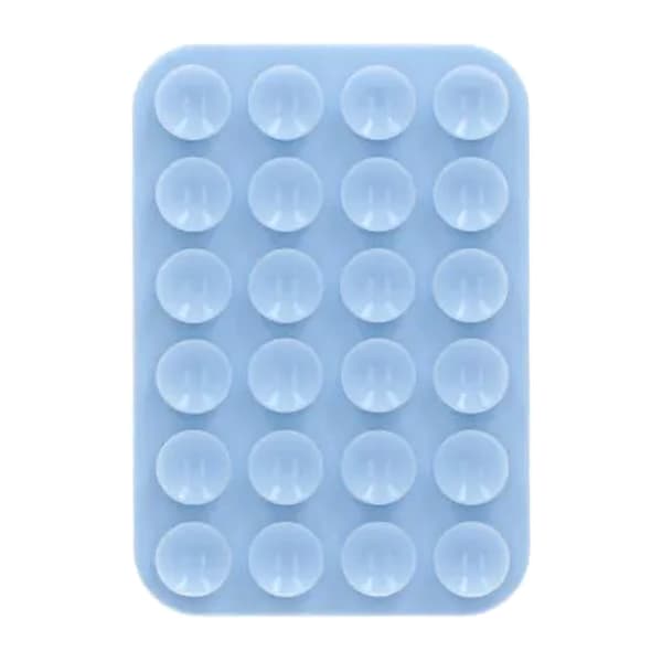 MagSafe Silicone Suction Cup Phone Mount Light Blue
