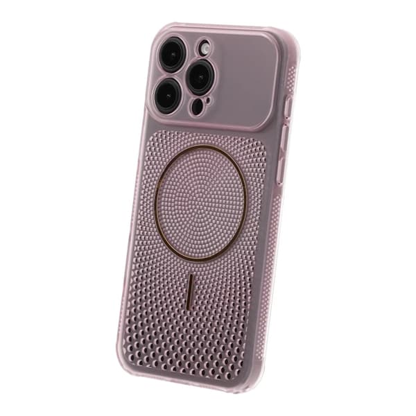 Ventilerat Mobilskal med Magsafe till iPhone 16 Pro Max - Rosa