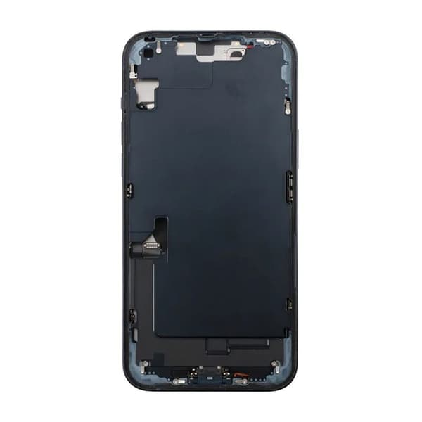 iPhone 14 Plus Baksida med Komplett Ram - Svart