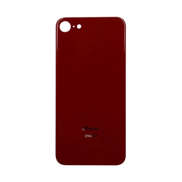 iPhone 8 Back Cover OEM Red-Big Camera Hole Size