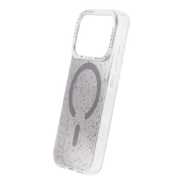 Glitter Diamant Magnetisk Cover - iPhone 17 Pro Max Sort