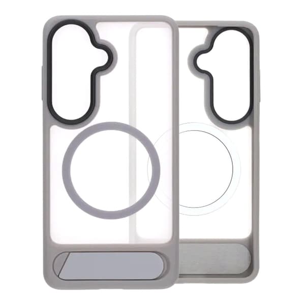 MagSafe-cover med stativ til Samsung Galaxy S26 - Grå
