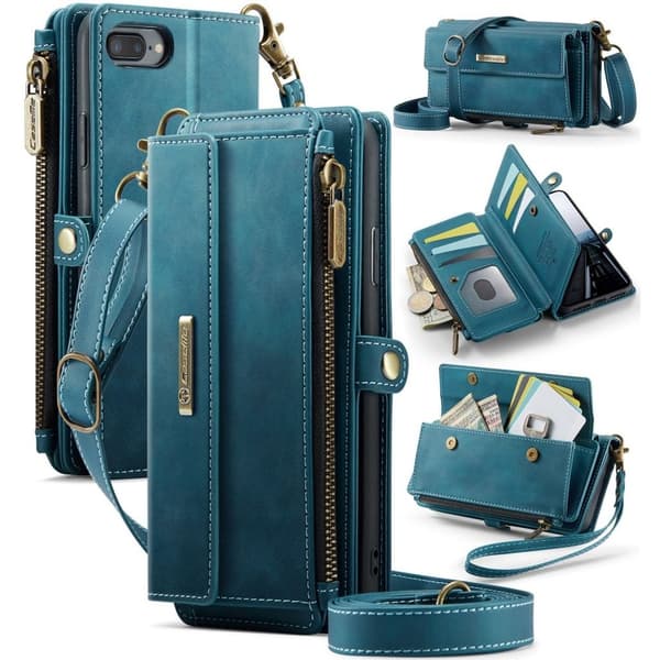 CASEME iPhone 6 Plus / 7 Plus / 8 Plus Suojakuori - Vihreä
