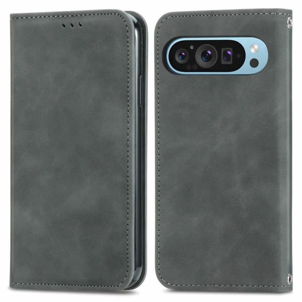 Google Pixel 10 Pro / 10 / 9 Pro / 9 Wallet Cover - Grå