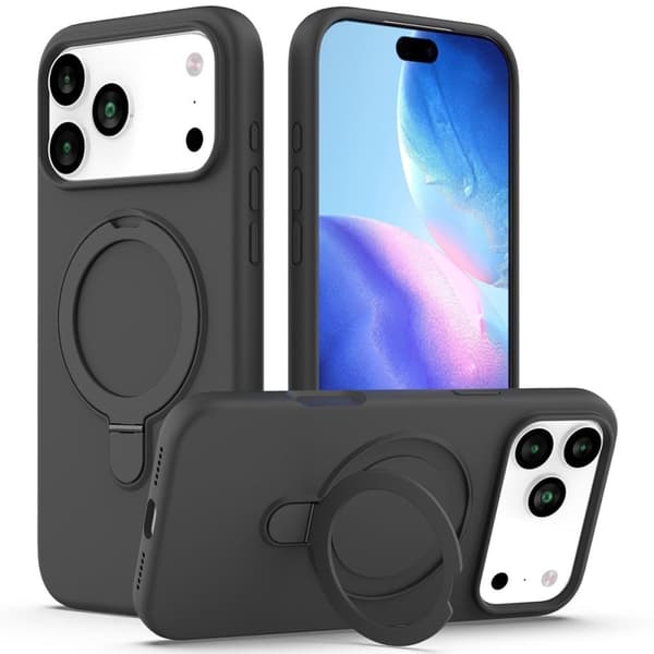 iPhone 17 Pro MagSafe Kickstand Cover – Sort