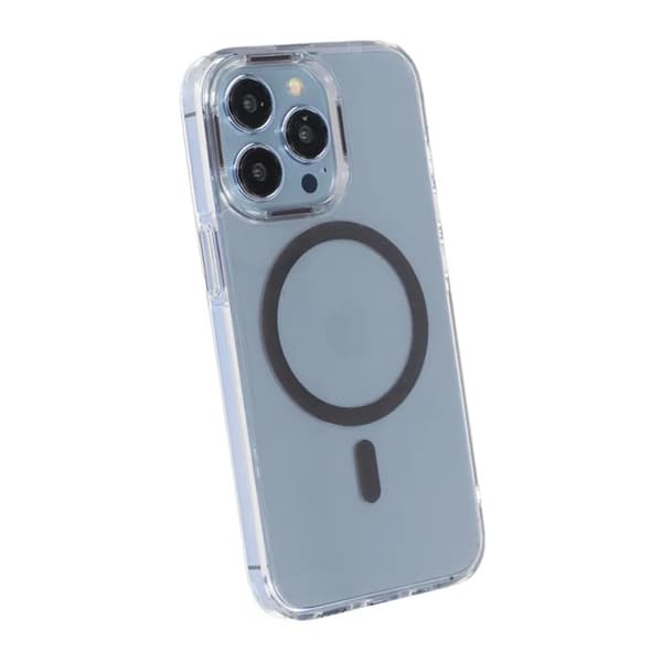 iPhone 13 Pro Max Stødsikkert Cover Magnetisk - Grå