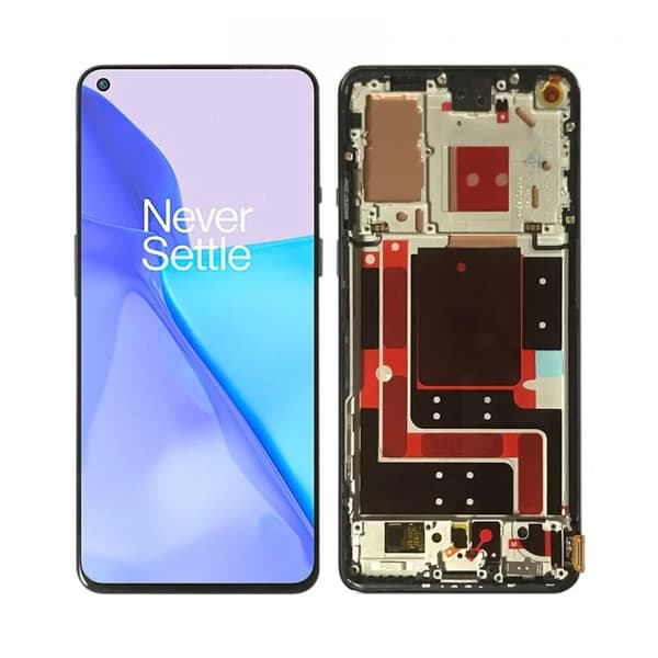 OnePlus 9 Skærm med LCD Display - Lilla
