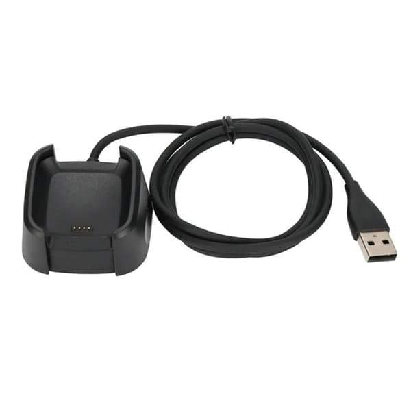 Latauskaapeli 4-nastainen USB Fitbit Versa -pystymallille