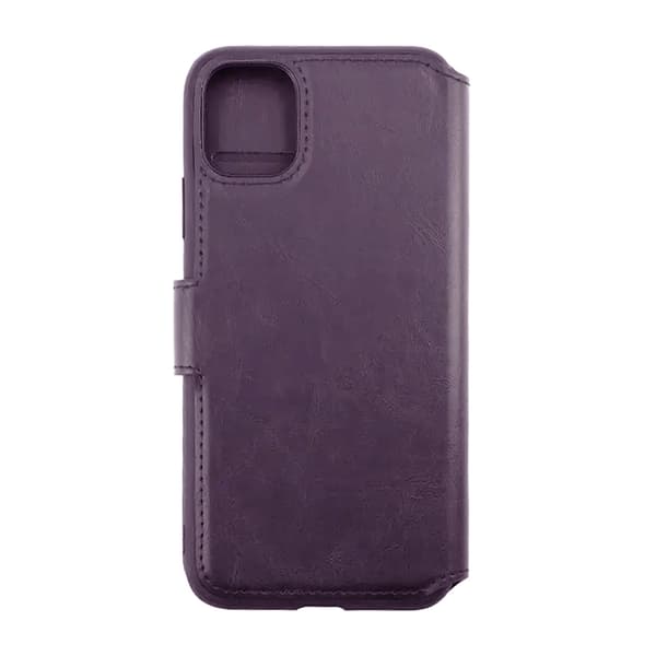 iPhone 11 Plånboksfodral Rvelon - Mörklila