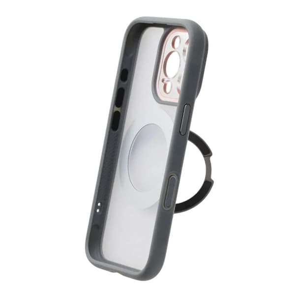 Cover med roterbart MagSafe-stativ til iPhone 16 Pro - Grå