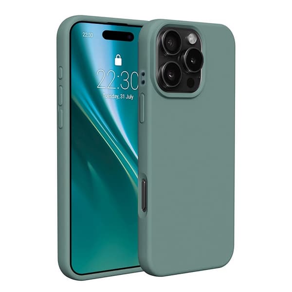 iPhone 16 Pro Silikone Cover - Grøn
