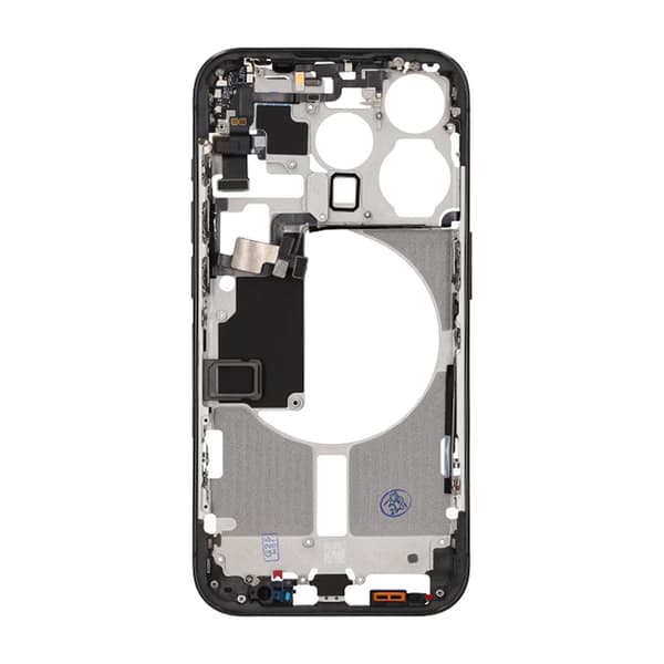 iPhone 15 Pro Mittenram med smådelar OEM - Titansvart