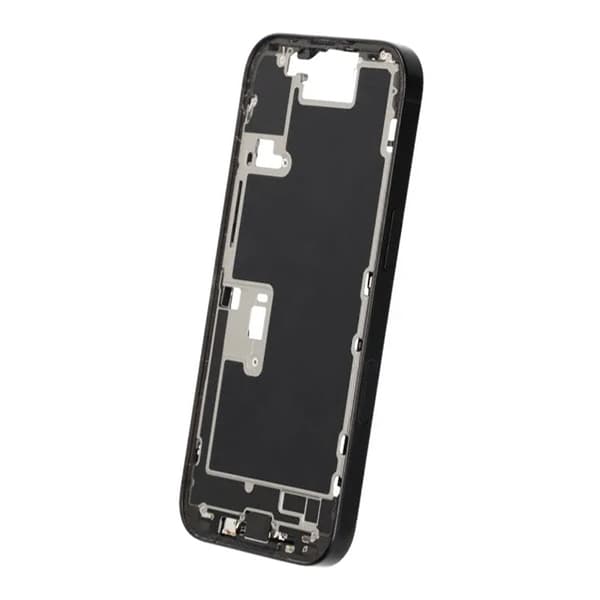 Mellemramme med smådele til iPhone 16 Pro - Sort Titanium OEM