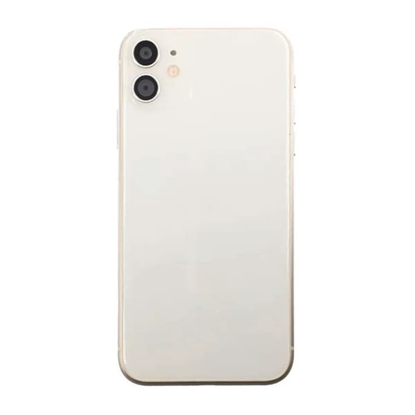 iPhone 11 Back Cover Complete OEM White With Small Parts
