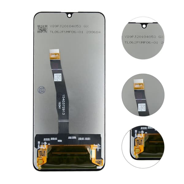 Huawei P Smart 2019 Skærm/Display OEM - Sort