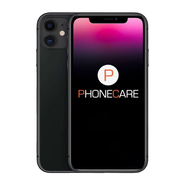 Käytetty iPhone 11 64GB Musta - Hyvä kunto