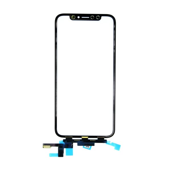 iPhone X lasi kosketusnäytöllä