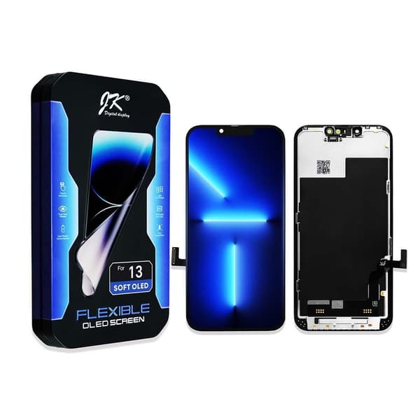 iPhone 13 Soft OLED Skærmsamling – JK Premium