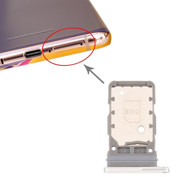Samsung Galaxy S21 Plus 5G Simkortshållare - Phantom Silver