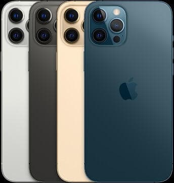 iPhone 12 Pro 128GB - 1 års garanti brugt - Sølv