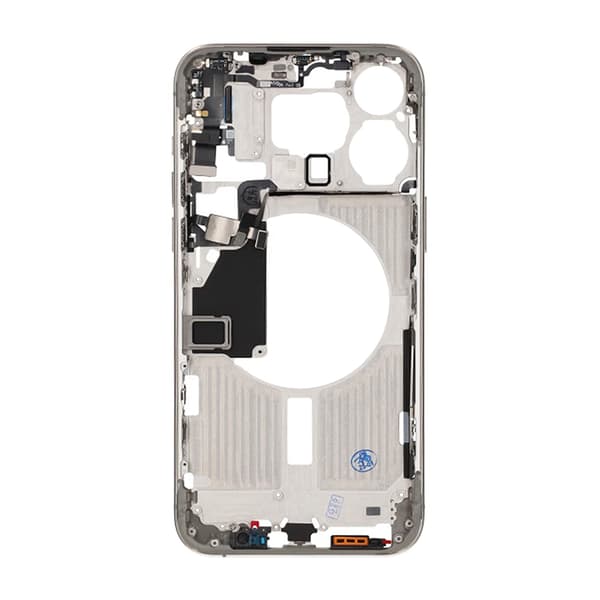 iPhone 15 Pro Max Mellemramme med Smådele OEM - Naturlig Titanium