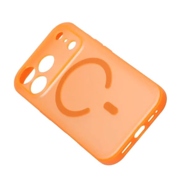 Præcis Hulskjold Magnetisk Etui - iPhone 17 Pro Max Orange