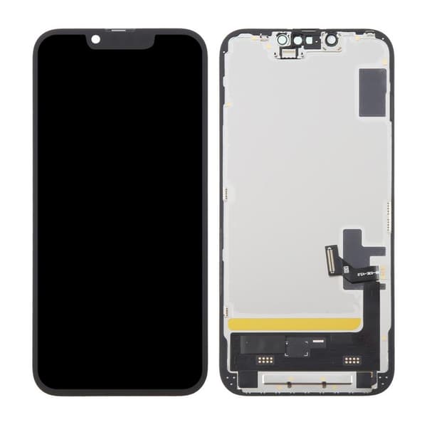 iPhone 16e JK Soft OLED-skærm Høj Kvalitet Sort