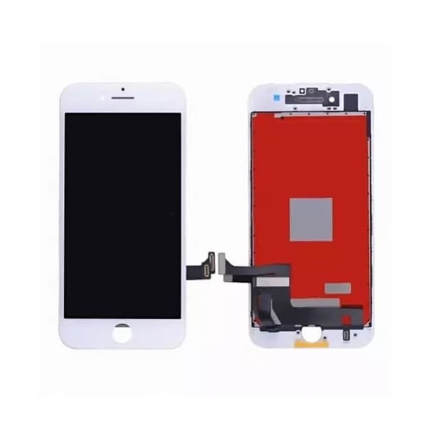 iPhone 8 Plus Original C3F Uttagen LCD-skärm - Vit