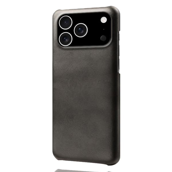 Etui i PU-læder iPhone 18 Pro, iPhone 17 Pro - Sort