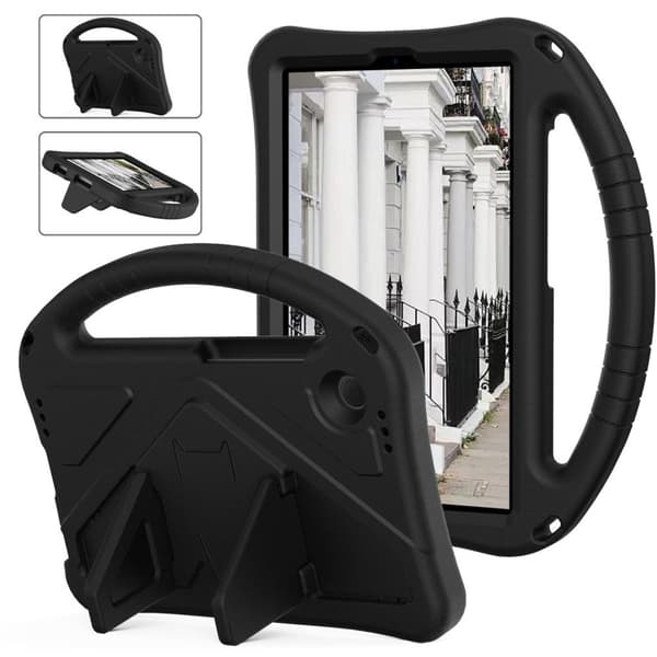 Samsung Galaxy Tab A11 / A9 Cover med Håndtag - Sort