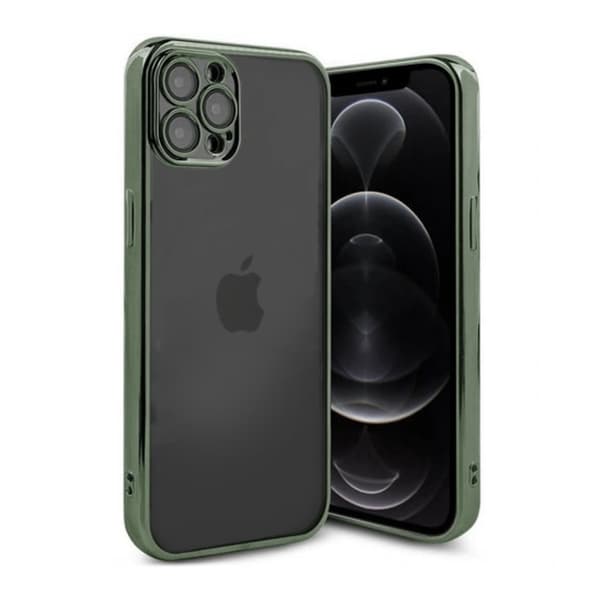 Luksus telefoncover iPhone 12 Pro - Grøn