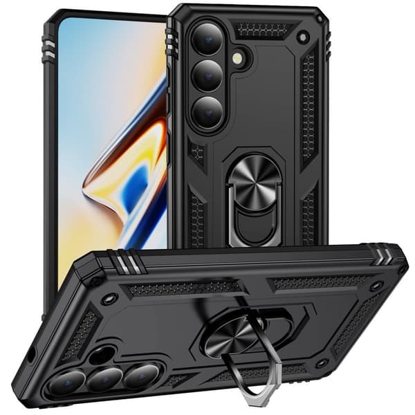 Samsung Galaxy S26 Cover med Stand - Sort
