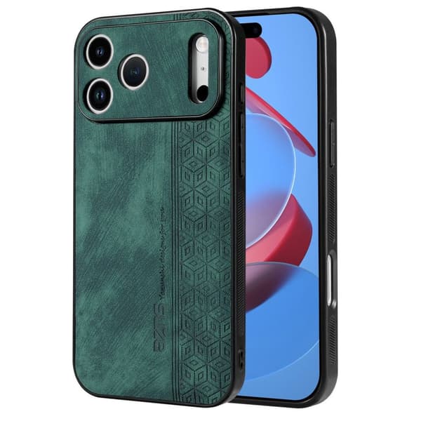 Etui i PU-læder iPhone 18 Pro, iPhone 17 Pro - Grøn