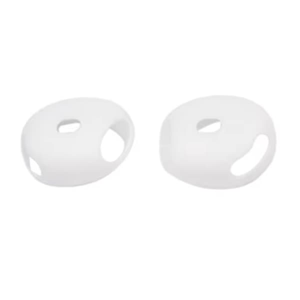 Silikone ørepropper til Apple AirPods 4 Hvid