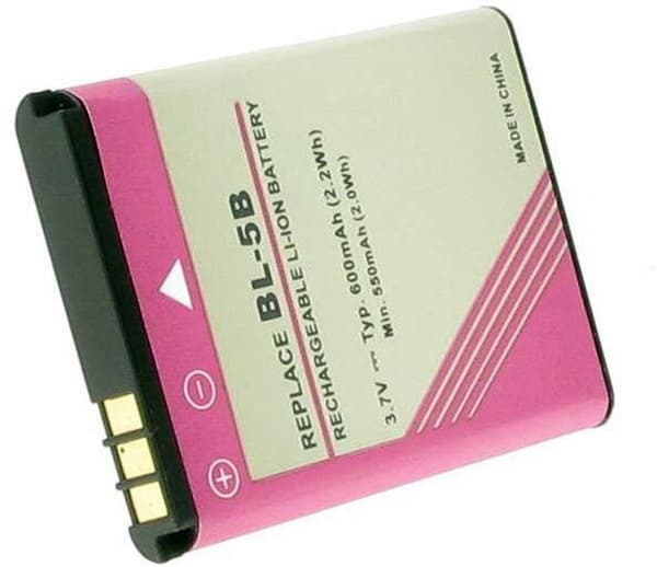 Batteri til BL-5B erstatningsbatteri