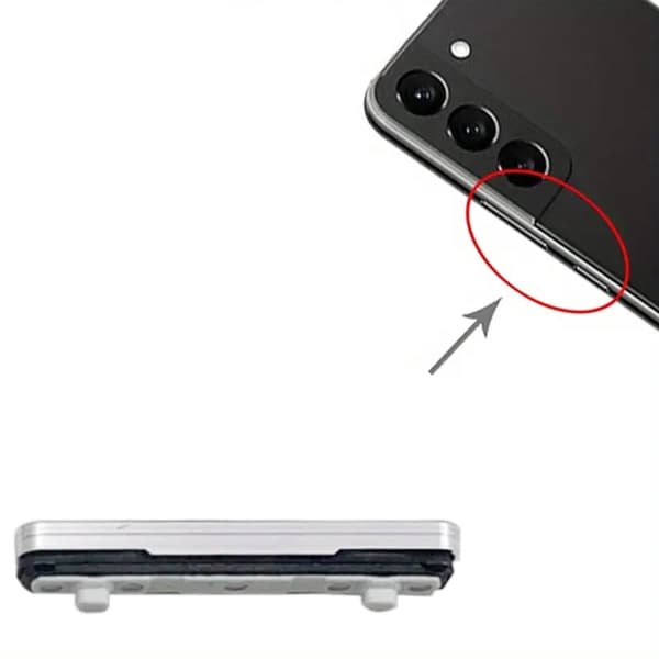 Samsung Galaxy S22/S22 Plus Volume Button White